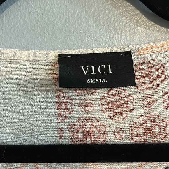 VICI • patchwork duster kimono size small - Picture 7 of 9